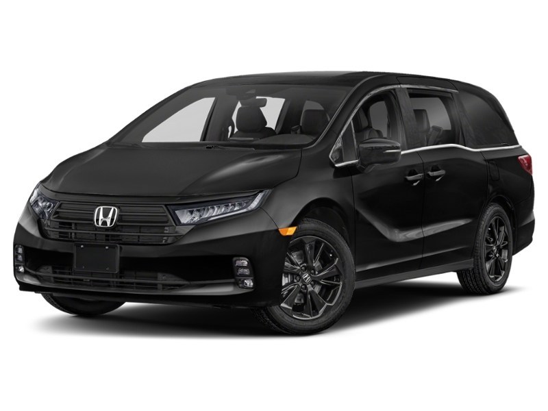 2024 Honda Odyssey Black Edition Auto Crystal Black Pearl  Shot 1