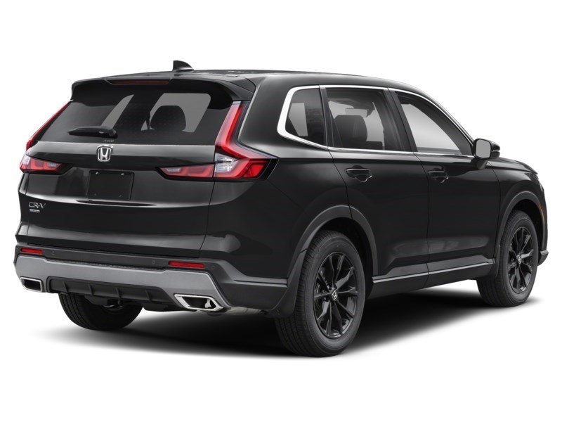 2025 Honda CR-V Hybrid EX-L AWD Crystal Black Pearl  Shot 6