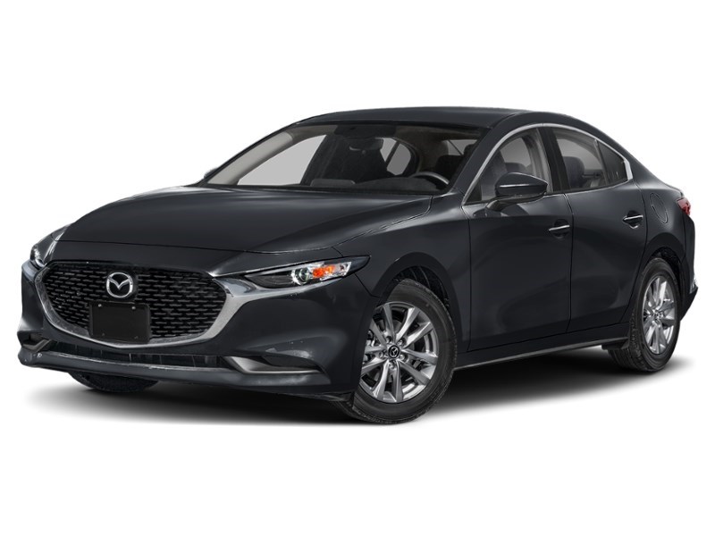 2026 Mazda Mazda3 GX FWD Jet Black Mica  Shot 4