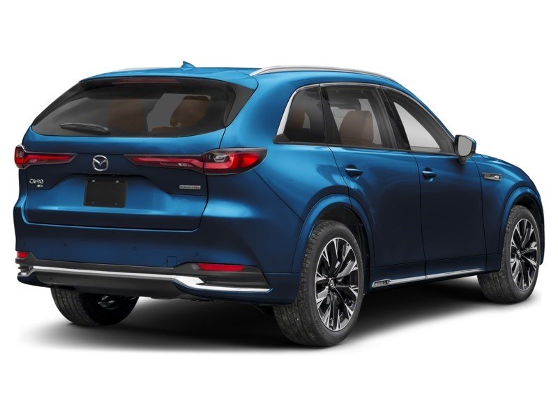 2026 Mazda CX-90 MHEV Signature AWD Deep Crystal Blue Mica  Shot 2