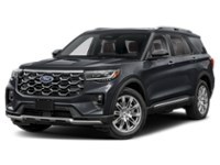 2026 Ford Explorer Platinum 4WD Agate Black Metallic  Shot 1