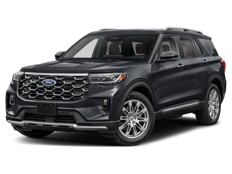 2026 Ford Explorer Platinum | 4WD | LUX PKG | 21s Agate Black Metallic  Shot 1