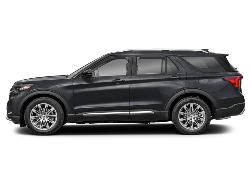 2026 Ford Explorer Platinum 4WD Agate Black Metallic  Shot 3