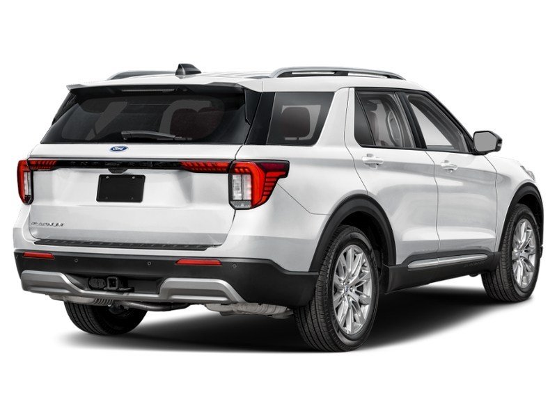 2026 Ford Explorer Platinum 4WD Space White Metallic  Shot 2