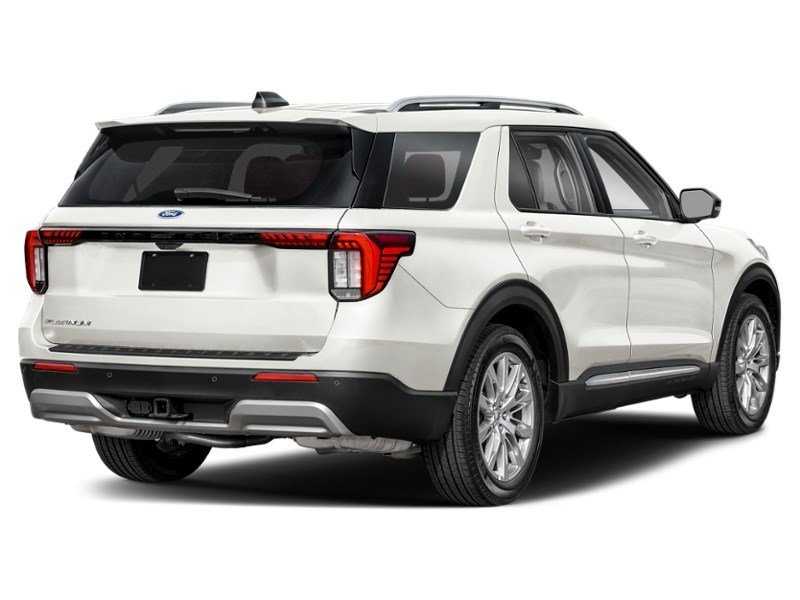 2026 Ford Explorer Platinum 4WD Star White Metallic Tri-Coat  Shot 6