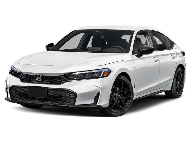 2026 Honda Civic Sport CVT Platinum White Pearl  Shot 1