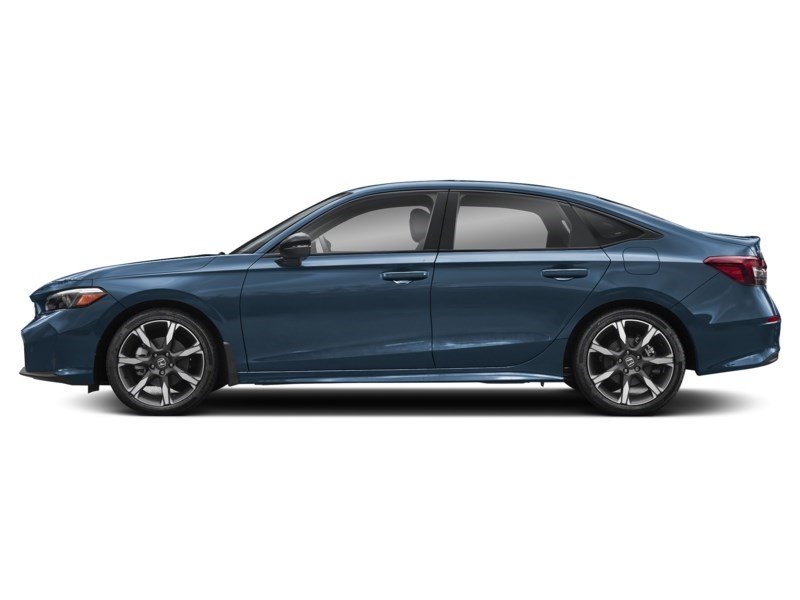 2025 Honda Civic Sedan Hybrid Sport Touring eCVT Blue Lagoon Pearl  Shot 3