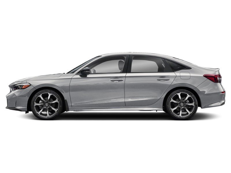 2025 Honda Civic Sedan Hybrid Sport Touring eCVT Solar Reflection Silver Metallic  Shot 24