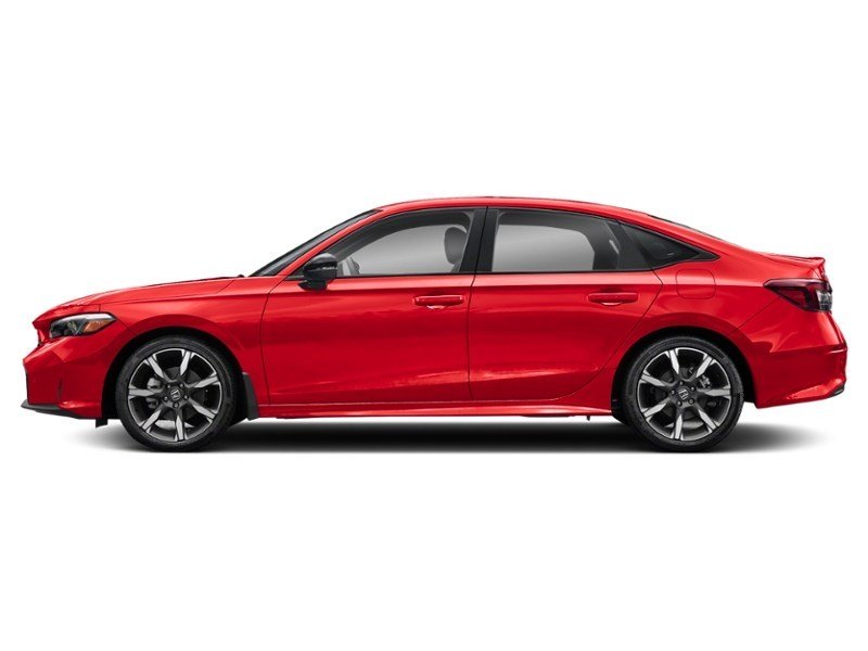 2025 Honda Civic Sedan Hybrid Sport Touring eCVT Rallye Red  Shot 30