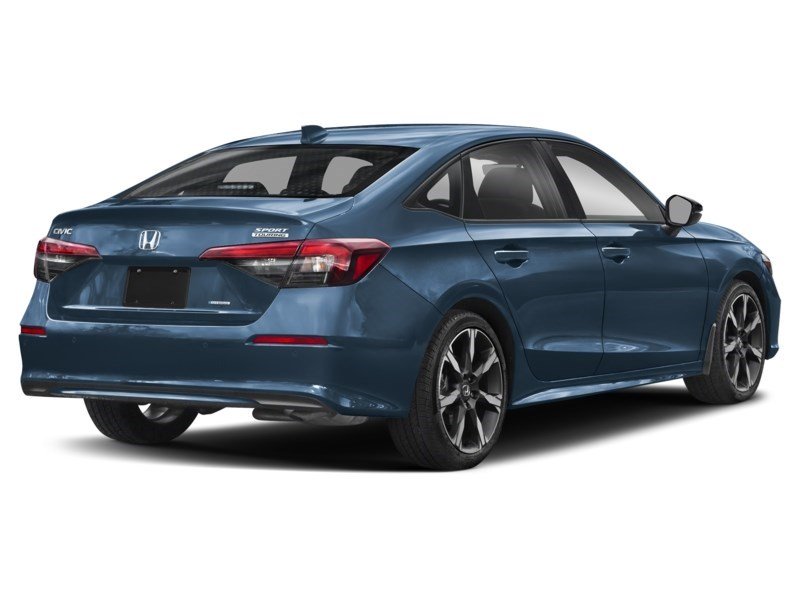 2025 Honda Civic Sedan Hybrid Sport Touring eCVT Blue Lagoon Pearl  Shot 6