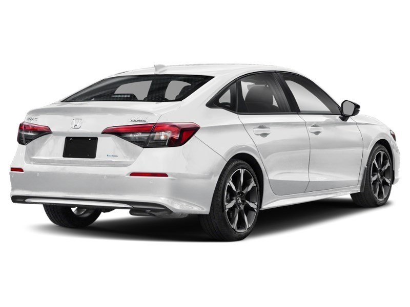 2025 Honda Civic Sedan Hybrid Sport Touring eCVT Platinum White Pearl  Shot 18