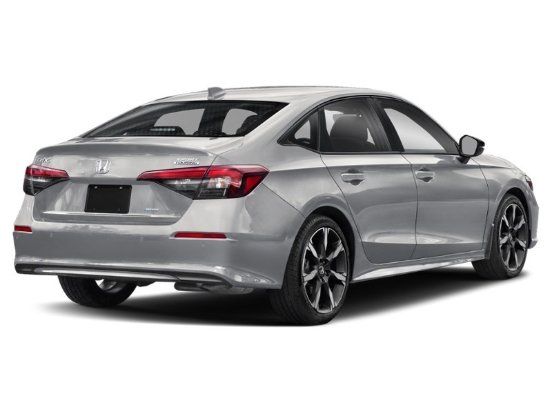2026 Honda Civic Hybrid Sport Touring eCVT Solar Reflection Silver Metallic  Shot 2