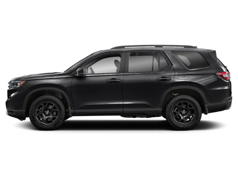 2025 Honda Pilot TrailSport AWD Crystal Black Pearl  Shot 3