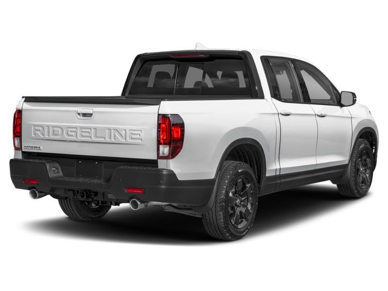 2025 Honda Ridgeline Black Edition AWD Platinum White Pearl  Shot 9