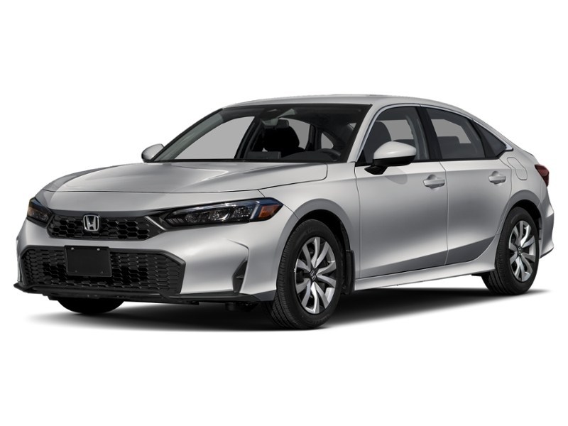 2026 Honda Civic LX CVT Solar Reflection Silver Metallic  Shot 4