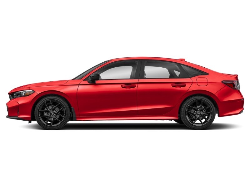 2025 Honda Civic Sedan Sport CVT Rallye Red  Shot 5