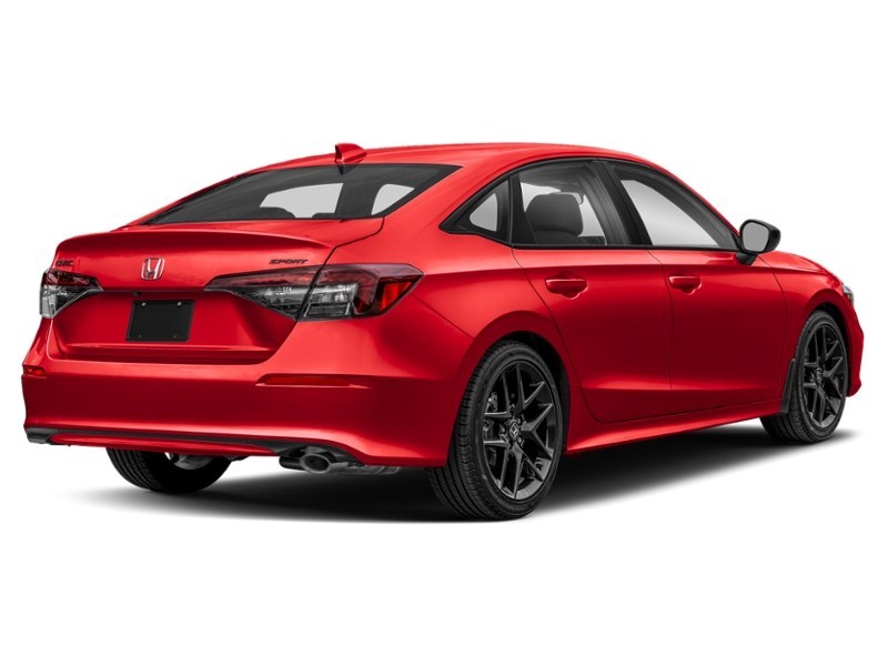 2025 Honda Civic Sedan Sport CVT Rallye Red  Shot 2