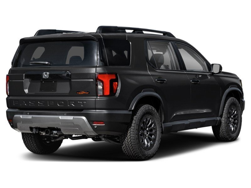 2026 Honda Passport TrailSport AWD Crystal Black Pearl  Shot 2