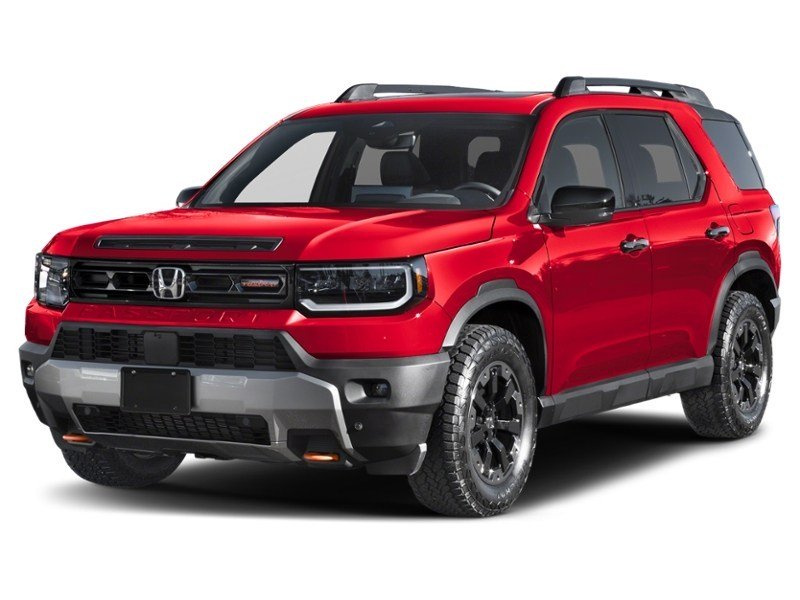2026 Honda Passport TrailSport Touring AWD Radiant Red Metallic II  Shot 4