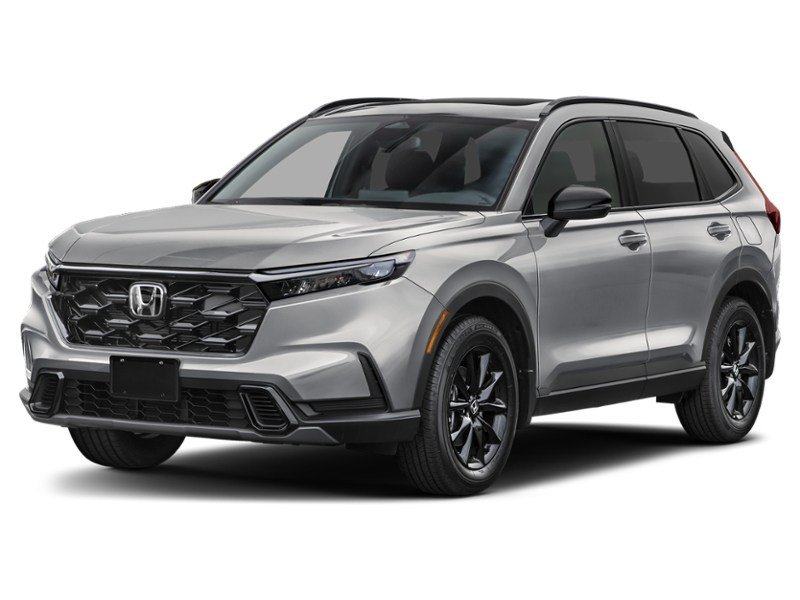 2026 Honda CR-V Hybrid Sport AWD Solar Reflection Silver Metallic  Shot 1