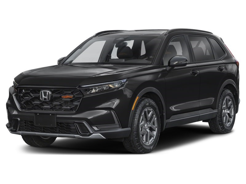 2026 Honda CR-V Hybrid TrailSport AWD Crystal Black Pearl  Shot 4