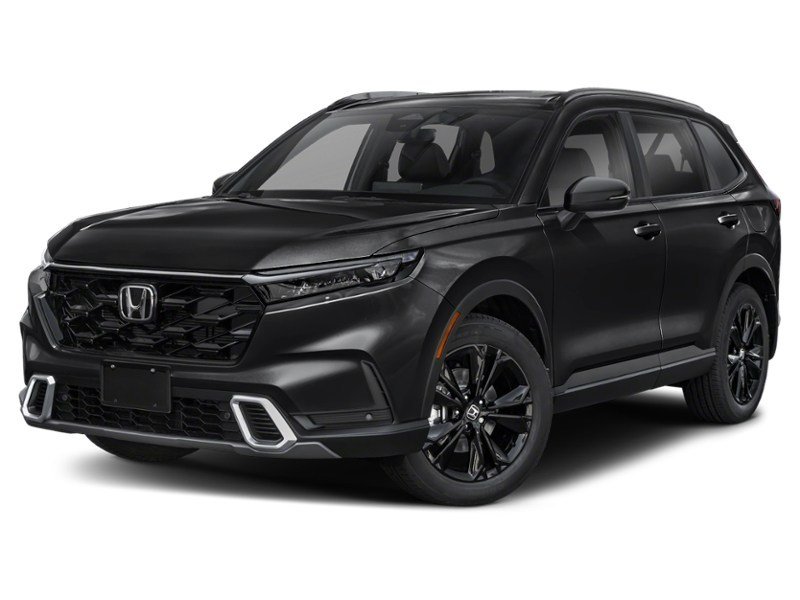 2026 Honda CR-V Hybrid Touring AWD Crystal Black Pearl  Shot 4
