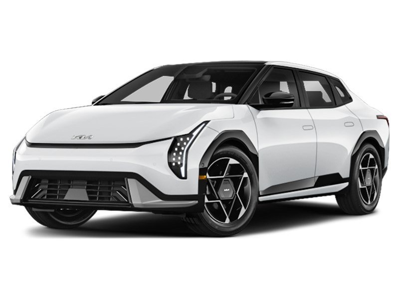 2026 Kia EV4 GT-Line Limited FWD Snow White Pearl  Shot 3