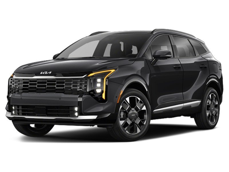 2026 Kia Sportage EX Premium AWD w/Black Interior Fusion Black  Shot 3