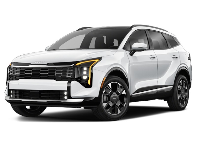 2026 Kia Sportage EX Premium AWD w/Black Interior Snow White Pearl  Shot 1