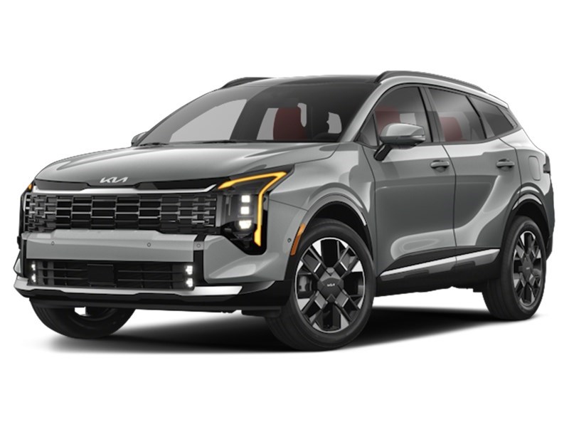 2026 Kia Sportage EX Premium AWD w/Red Interior Steel Grey  Shot 1