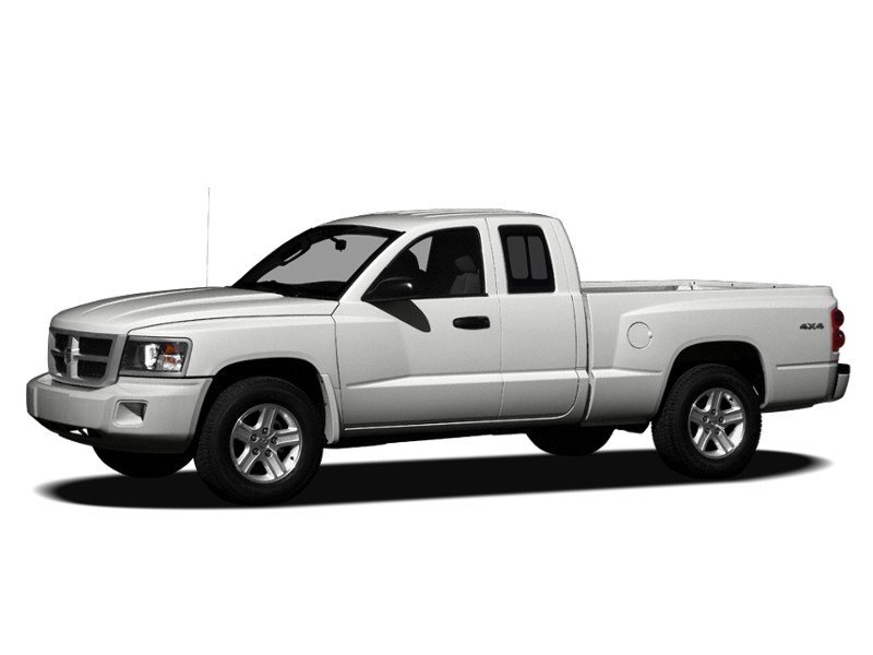 2008 Dodge Dakota 2WD Ext Cab SXT Bright White Clearcoat  Shot 1