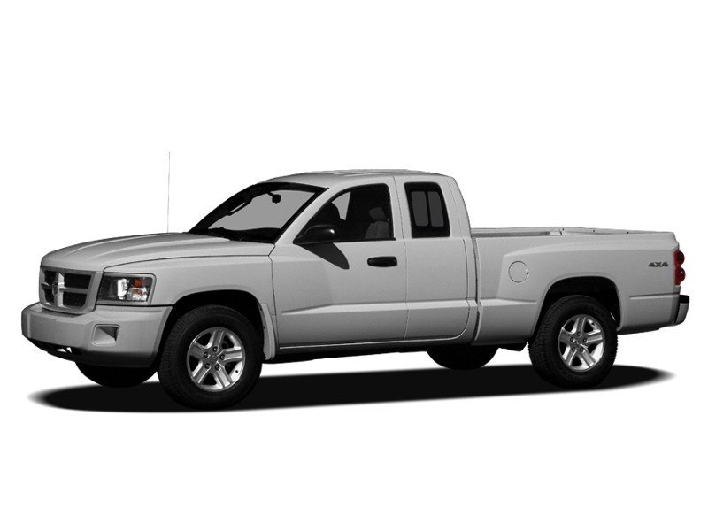 2008 Dodge Dakota 2WD Ext Cab SXT Bright Silver Metallic Clearcoat  Shot 6