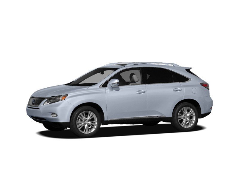 2010 Lexus RX 450h AWD 4dr Hybrid Aurora White Pearl  Shot 7