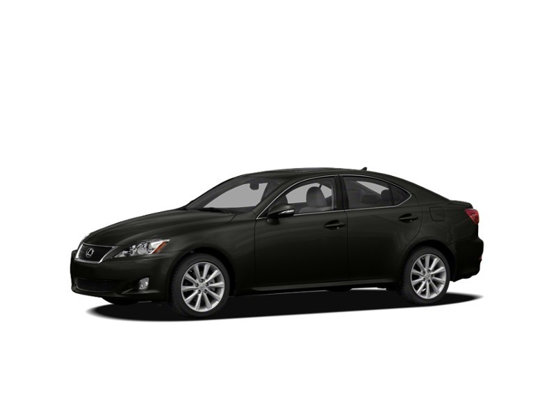 2011 Lexus IS 350 4dr Sdn AWD Starlight Black Mica  Shot 7