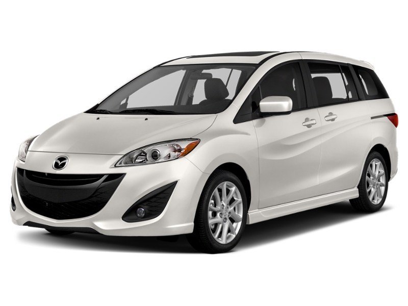 2012 Mazda Mazda5 4dr Wgn Man GS Crystal White Pearl  Shot 1