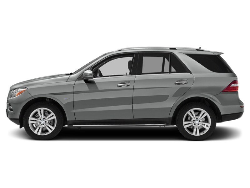 2013 Mercedes-Benz M-Class 4MATIC 4dr ML 350 BlueTEC Palladium Silver Metallic  Shot 3