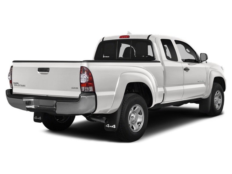 2015 Toyota Tacoma 4WD Access Cab I4 Man Alpine White  Shot 31