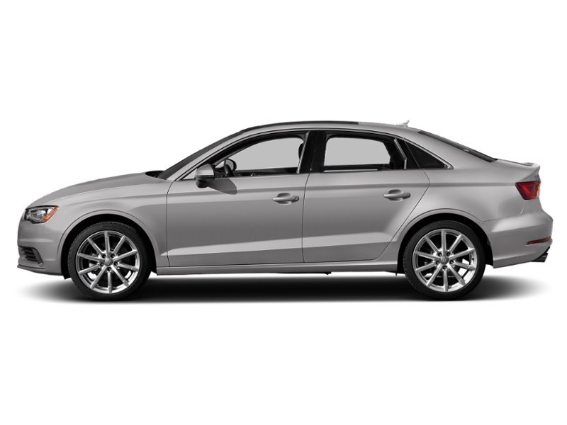 2015 Audi A3 4dr Sdn FrontTrak 1.8T Komfort Florett Silver Metallic  Shot 3