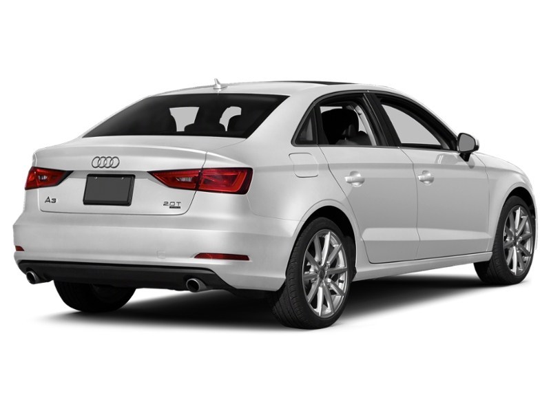 2015 Audi A3 4dr Sdn FrontTrak 1.8T Komfort Glacier White Metallic  Shot 20