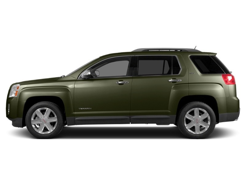 2015 GMC Terrain FWD 4dr SLT w/SLT-1 Cypress Green Metallic  Shot 15