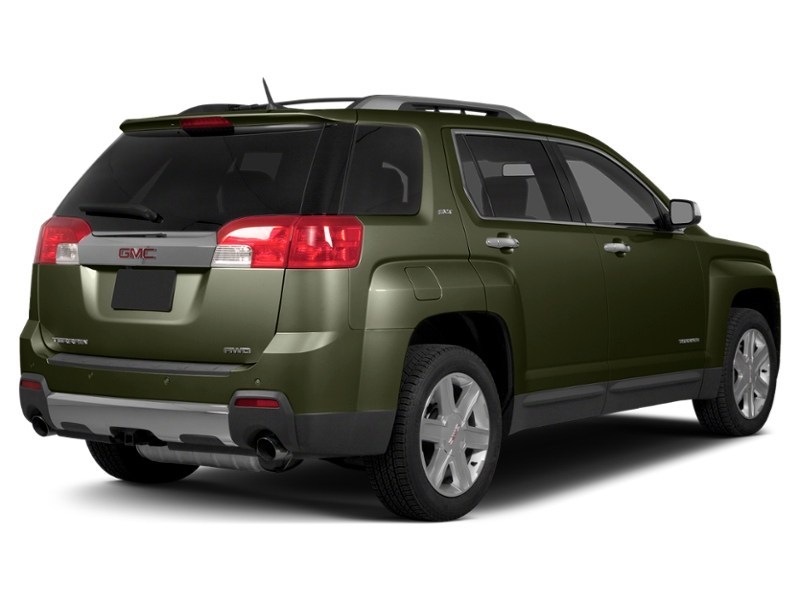 2015 GMC Terrain FWD 4dr SLT w/SLT-1 Cypress Green Metallic  Shot 14