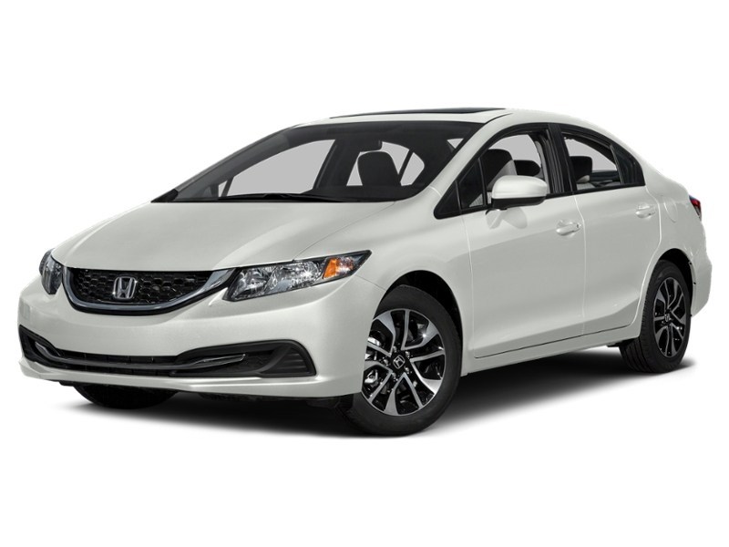 2015 Honda Civic Sedan 4dr Auto EX Taffeta White  Shot 16