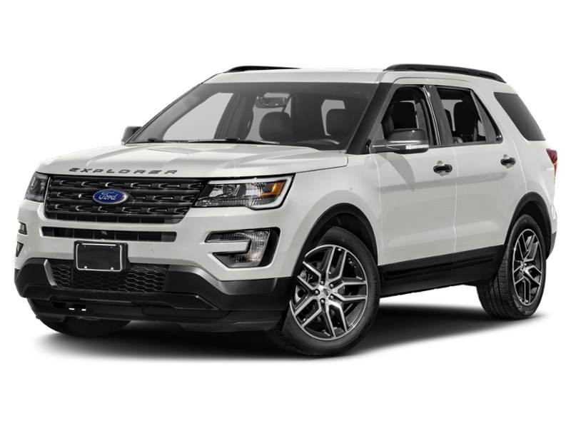 2016 Ford Explorer 4WD 4dr Sport White Platinum Metallic Tri-Coat  Shot 28