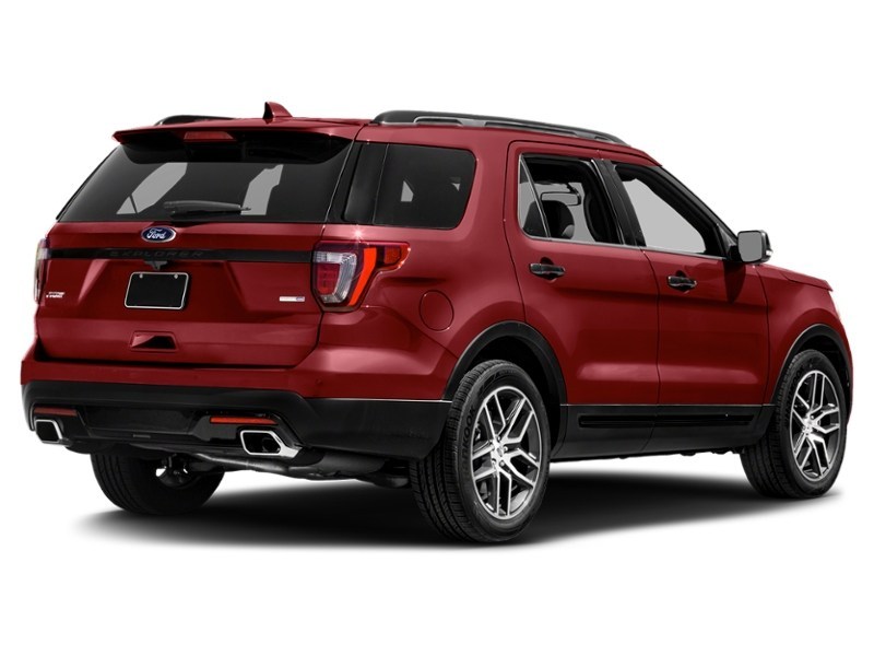 2016 Ford Explorer 4WD 4dr Sport Ruby Red Metallic Tinted Clearcoat  Shot 6