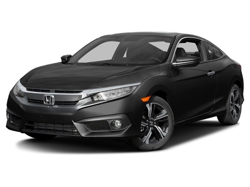 2016 Honda Civic Coupe 2dr CVT Touring Crystal Black Pearl  Shot 22
