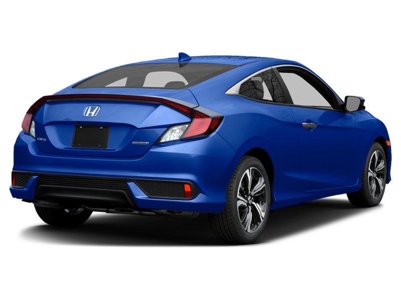 2016 Honda Civic Coupe 2dr CVT Touring Aegean Blue Metallic  Shot 8