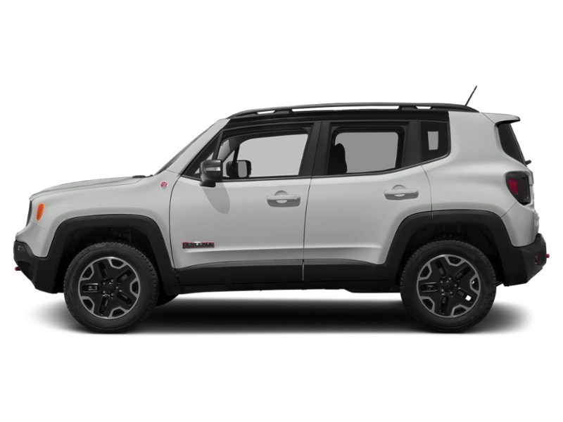 2016 Jeep Renegade 4WD 4dr Trailhawk Alpine White  Shot 3