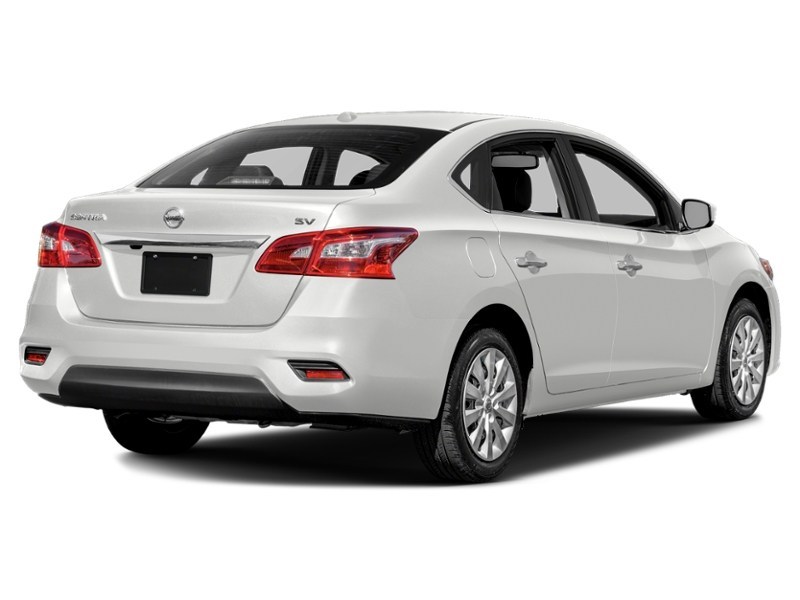2018 Nissan Sentra SV CVT Aspen White Pearl  Shot 13