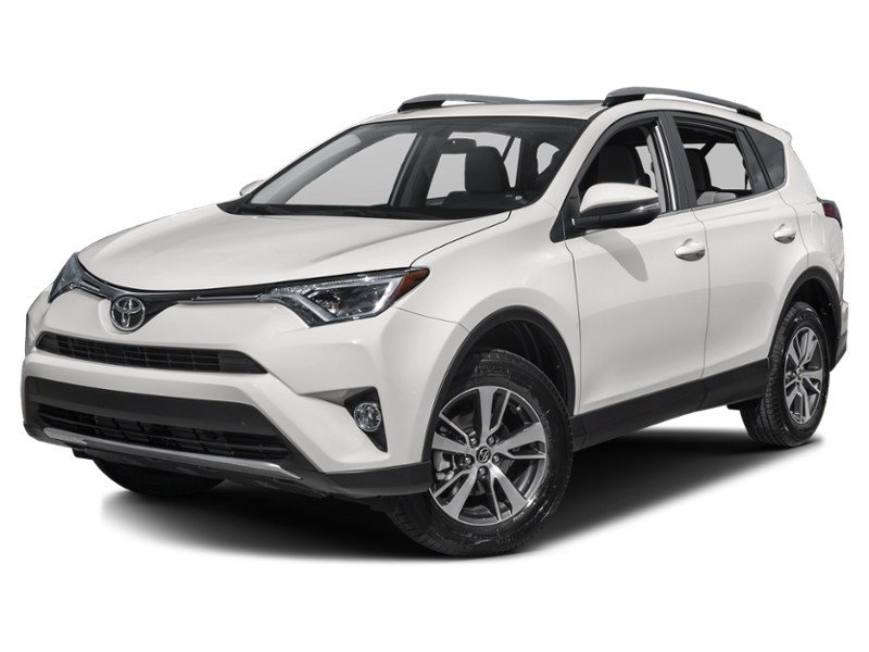 2017 Toyota RAV4 AWD 4dr XLE Alpine White  Shot 1