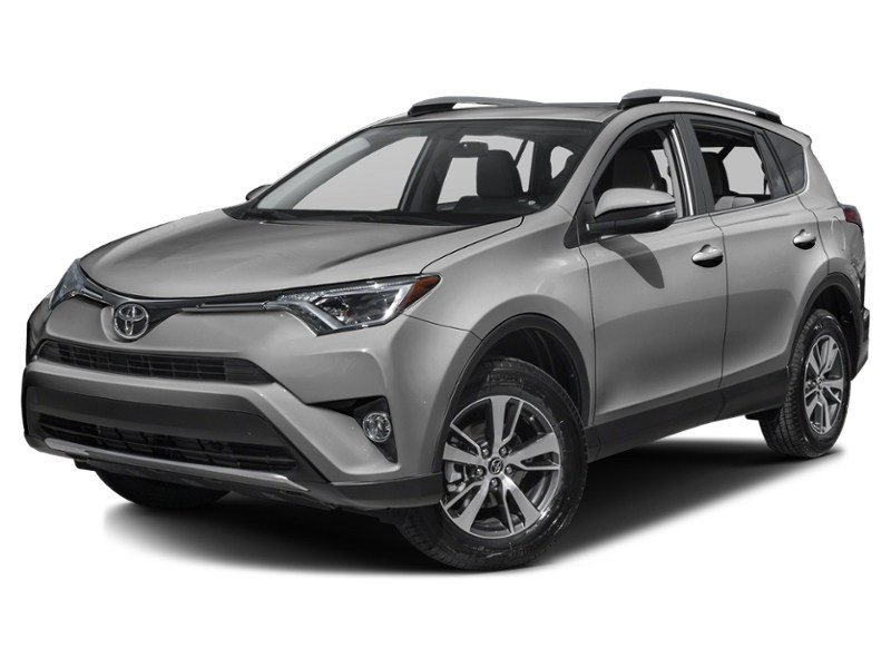 2017 Toyota RAV4 AWD 4dr XLE Silver Sky Metallic  Shot 4